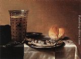 Pieter Claesz Still Life with Herring painting